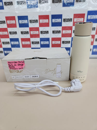 Hervidor Eléctrico 300 ml, Control Portátil De Un Solo Clic, Taza Térmica De Calentamiento Rápido De Viaje De Tres En Uno, Doble Capa 304 Acero Inoxidable Bear